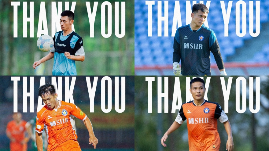 Chuyển nhượng V-League mới nhất: CLB Đà Nẵng chia tay 4 cầu thủ